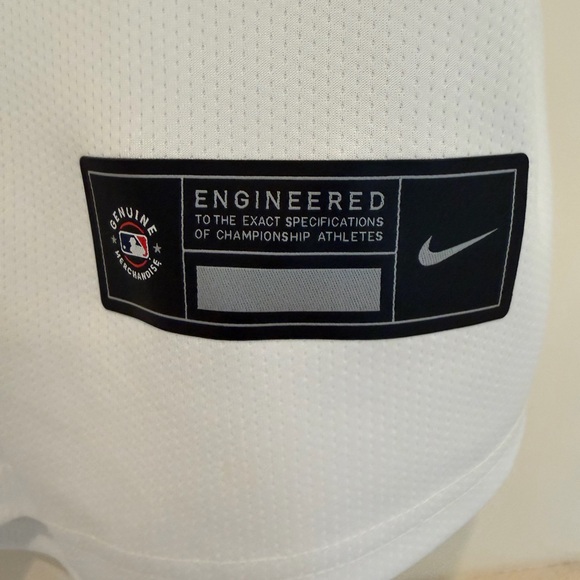 Nike San Diego Padres City Connect Jersey Medium MLB Limited White Pink Teal NWT - Picture 4 of 7